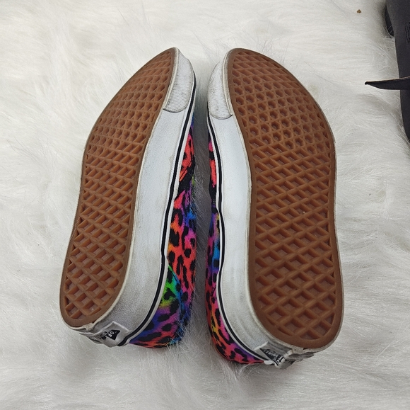 Vans multicolor black & pink Slip-On (Women’s 8 / Men’s 6.5) - Picture 11 of 11